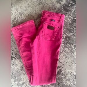 WRANGLER GIRLS' BOOTCUT STRETCH DENIM JEANS